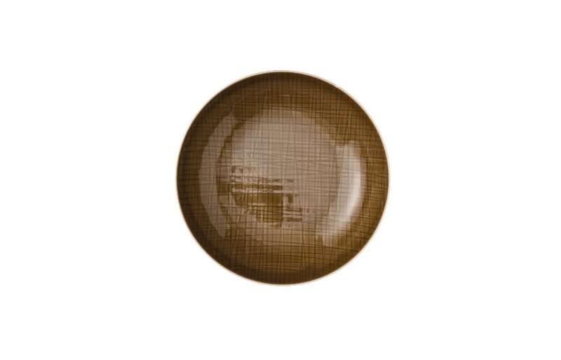 Тарелка глубокая 21 см Mesh Walnut
