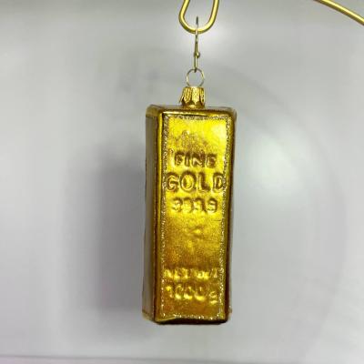 Золотой слиток 10,5х4,5см Oberfrankische 