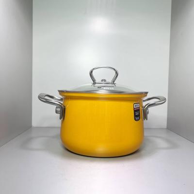 Кастрюля с крышкой 16см,1,5л ORANGE RIESS