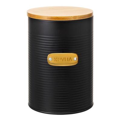 Банка для хранения крупы Irmel, 2,5 л, графит Smart Solutions