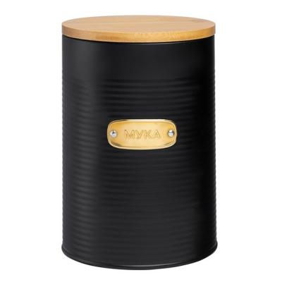 Банка для хранения муки Irmel, 2,5 л, графит Smart Solutions