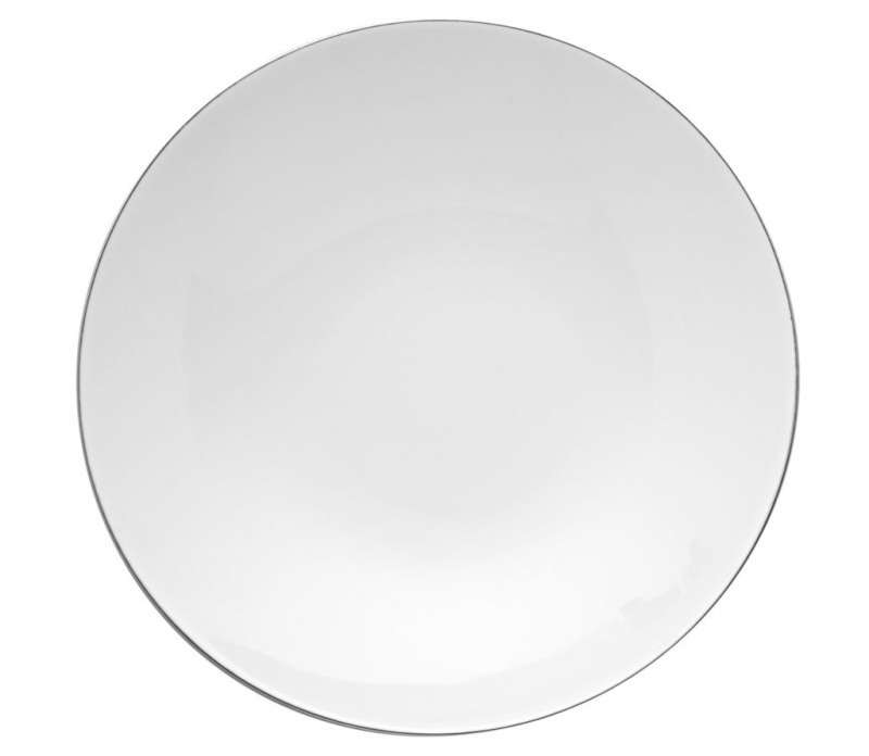 Тарелка для горячего 28см Platin TAC Gropius