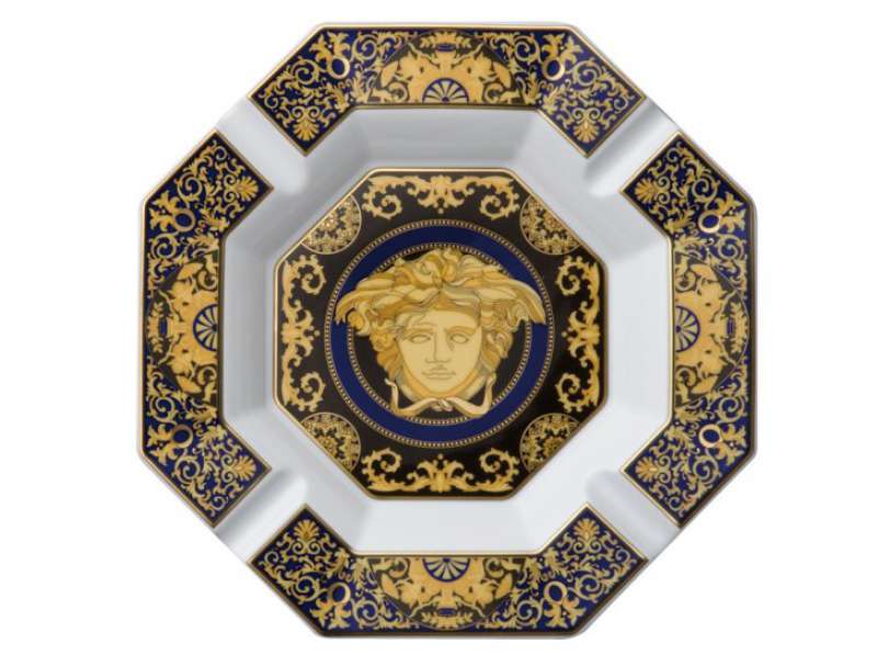 Пепельница 24 cm Medusa blau