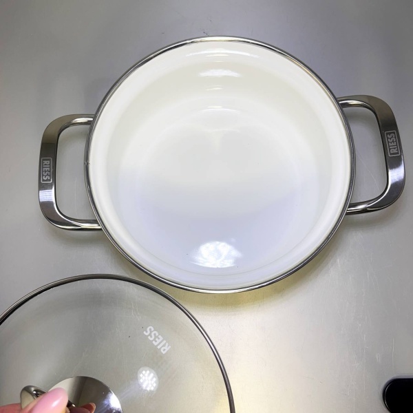 Кастрюля с крышкой 16см,1,0л Arcticweiss RIESS
