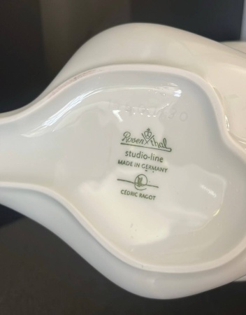 Ваза 30см Blown 2nd Edition Weiss