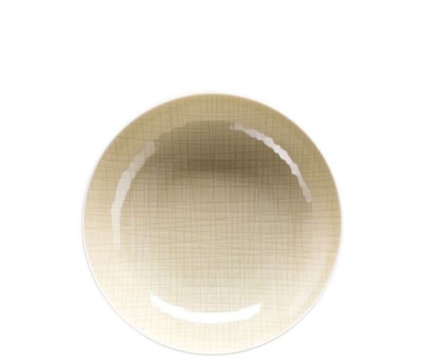 Тарелка глубокая 21 см Mesh Cream