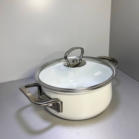 Кастрюля с крышкой 16см,1,0л Arcticweiss RIESS