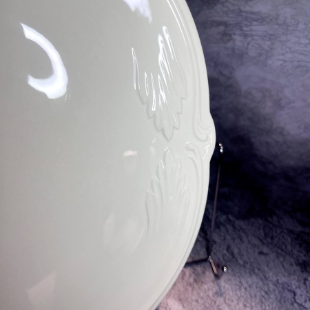 Блюдо для торта 34см Rocaille White GIEN