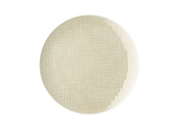 Тарелка плоская 27 см Mesh Cream
