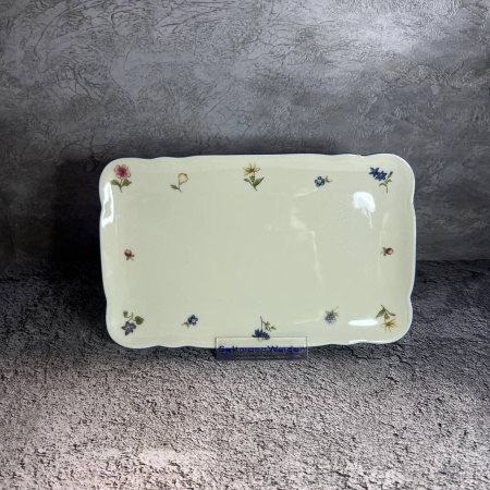 Блюдо прямоугольное 20х12,5см Mariluise Ivory SELTMANN