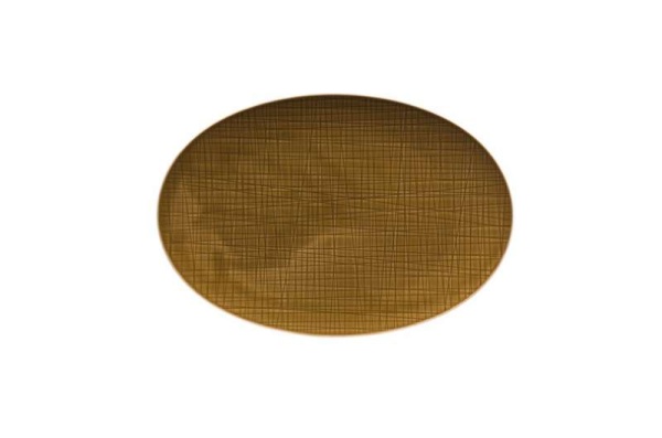 Блюдо 34см Mesh Walnut