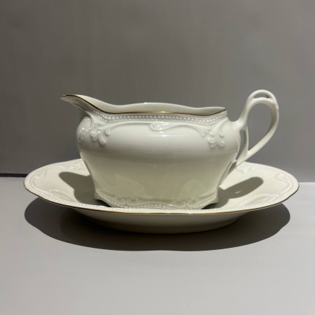 Соусник 1,6л  Rubin cream Goldrand