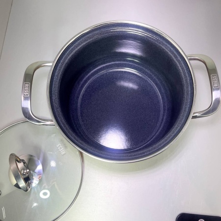 Кастрюля с крышкой 16см,1,5л ORANGE RIESS