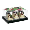Набор декоративных свечей 6шт. Festive snowman из коллек. New Year Essential ТКАНО