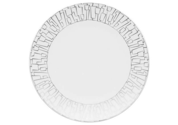 Тарелка для завтрака 22cm TAC Skin Platin 