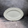 Блюдо овал 25х16см Rocaille White GIEN