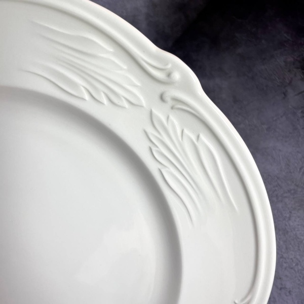 Блюдо круглое 32см Rocaille White GIEN