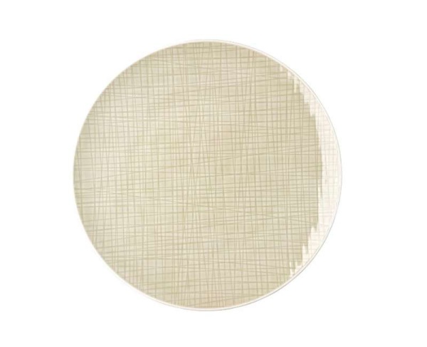 Тарелка плоская 30см Mesh Cream