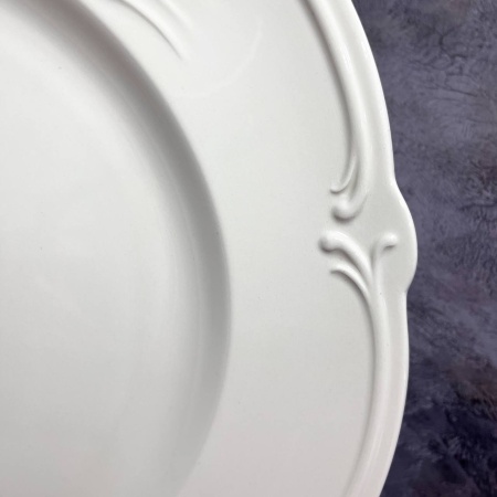 Блюдо круглое 32см Rocaille White GIEN