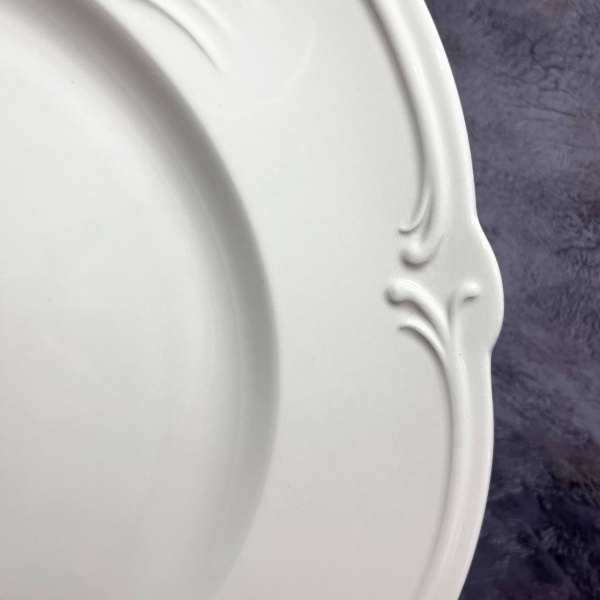 Блюдо круглое 32см Rocaille White GIEN