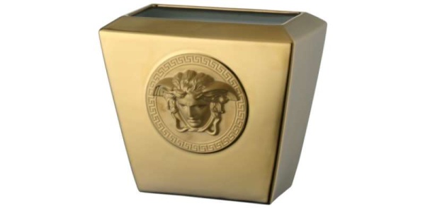 Ваза 18 cm Medusa gold