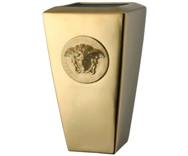 Ваза 32 cm Medusa gold