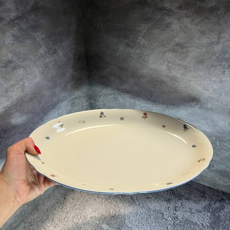 Блюдо овал 34х26см Mariluise Ivory SELTMANN