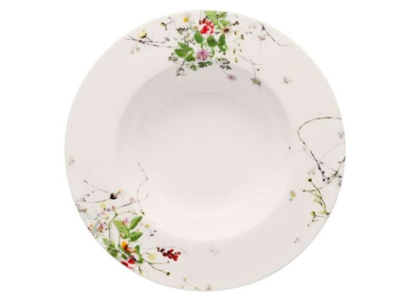 Суповая тарелка 23 см/Fa Brillance Fleur Sauvages