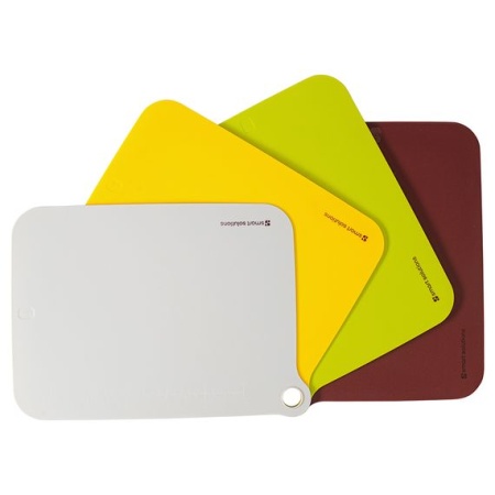 Набор из 4-х разделочных досок Color Cooking 38x28см Smart Solutions