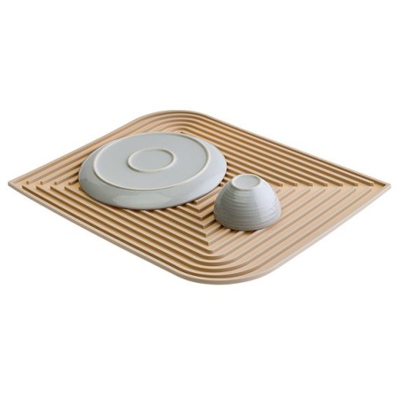 Коврик для сушки посуды Dry Flex, 34,6х44,6см бежевый Smart Solutions