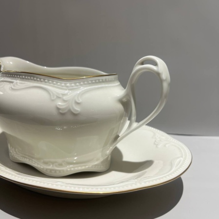 Соусник 1,6л  Rubin cream Goldrand