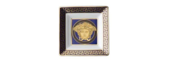 Шале 8 cm квадрат Medusa blau